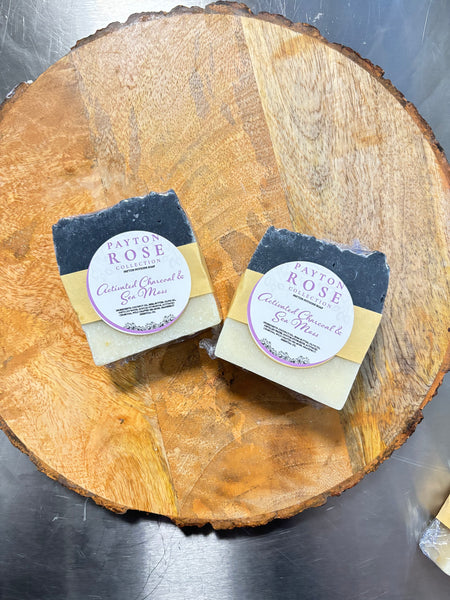 Activated Charcoal & Sea Moss Bar Soap