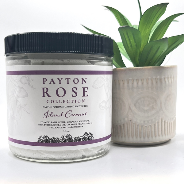 Island Coconut Foaming Body Scrub