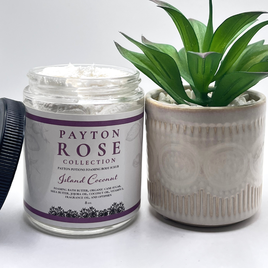 Island Coconut Foaming Body Scrub