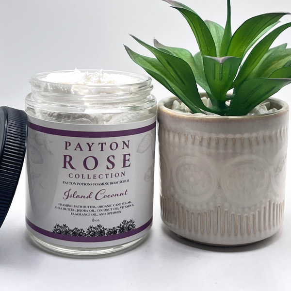 Island Coconut Foaming Body Scrub