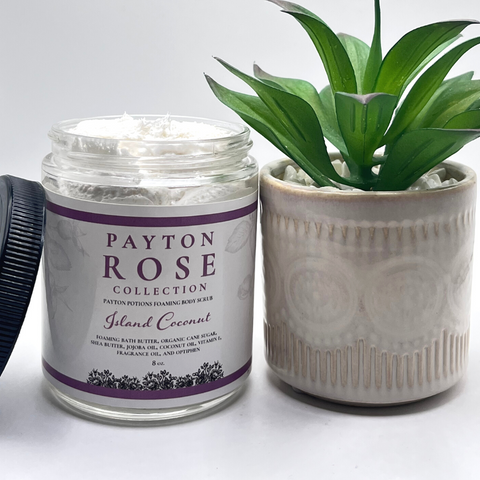 Island Coconut Foaming Body Scrub