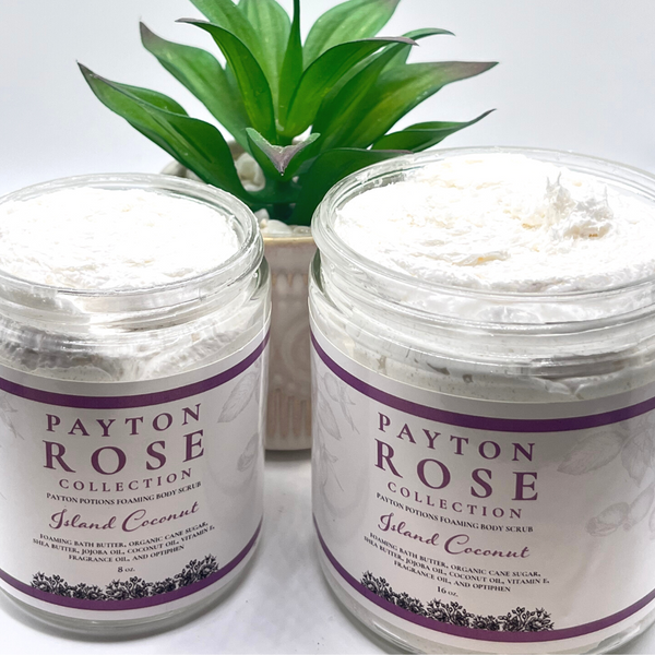 Island Coconut Foaming Body Scrub